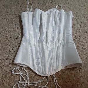 Silk corset
